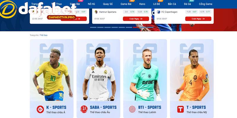 Thể thao là sản phẩm cược chủ lực, thu hút nhiều người chơi cá cược Thể thao là sản phẩm cược chủ lực, thu hút nhiều người chơi cá cược